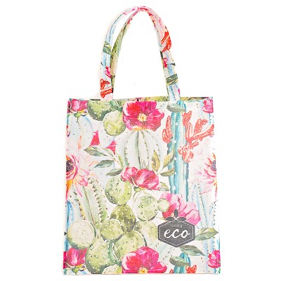 Living Eco Recycled Plastic Bottle RPET Shopper Bag - Cactus 