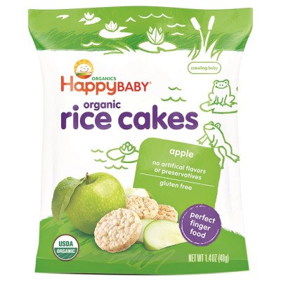 Happy Munchies Apple Rice Cakes 40g
