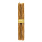 With Love Pure Beeswax Rolled Dinner Candle Set